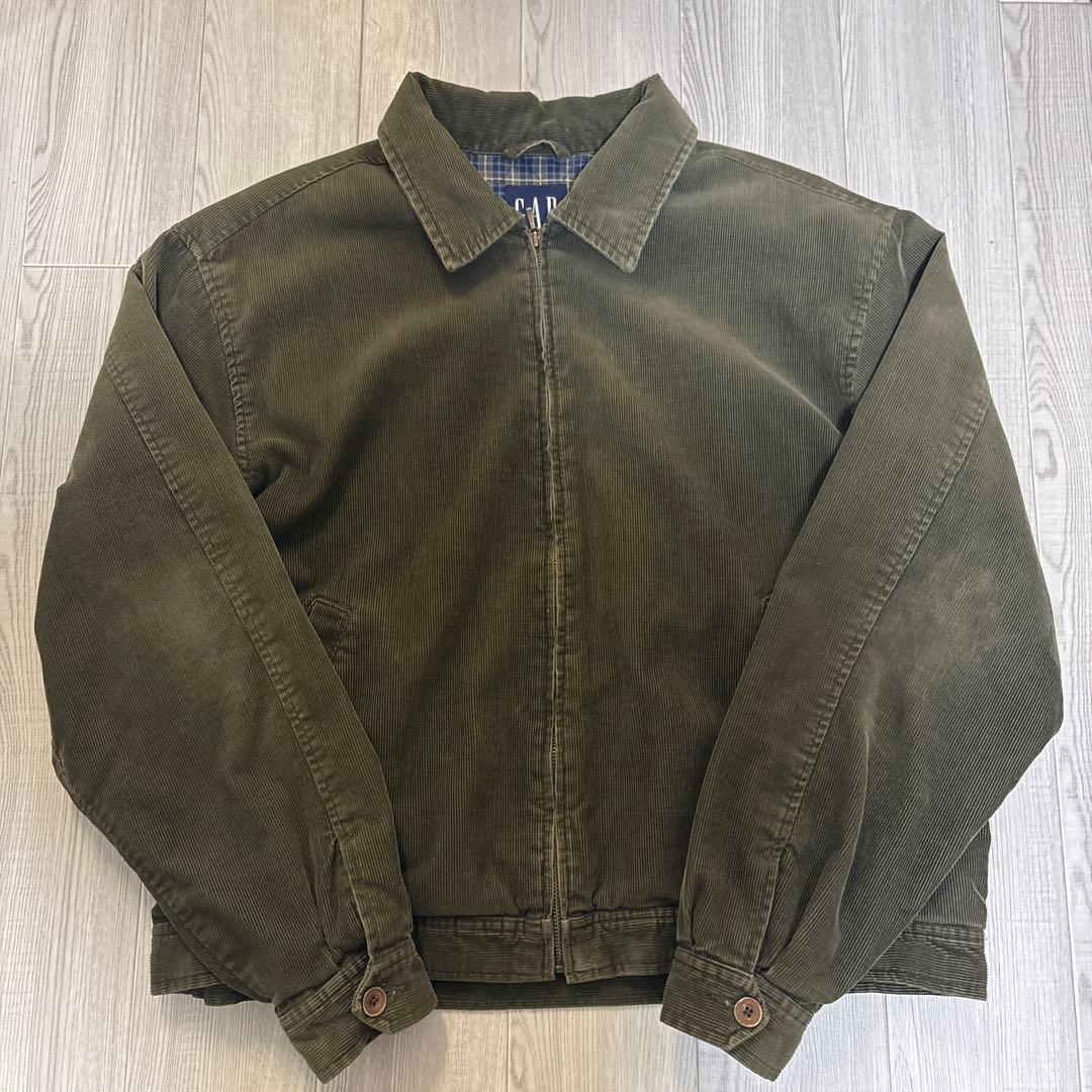 old gap コーデュロイジャケット　短丈　ボックスシルエット