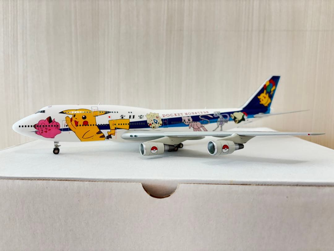 【希少】1/200 ANA 全日空 ポケモンジェット B747-481D