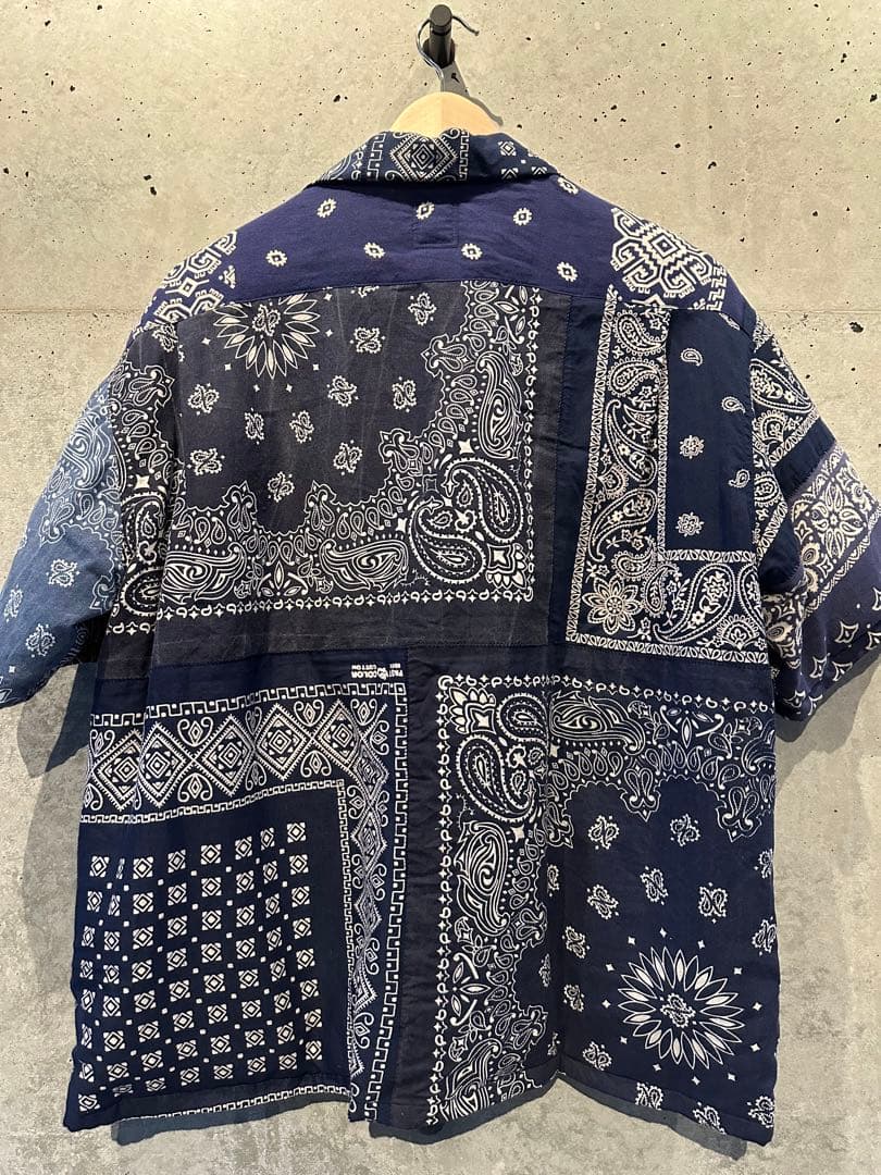 小物 visvimICT WALLIS DOWN shirt s/s(NAVY) 2