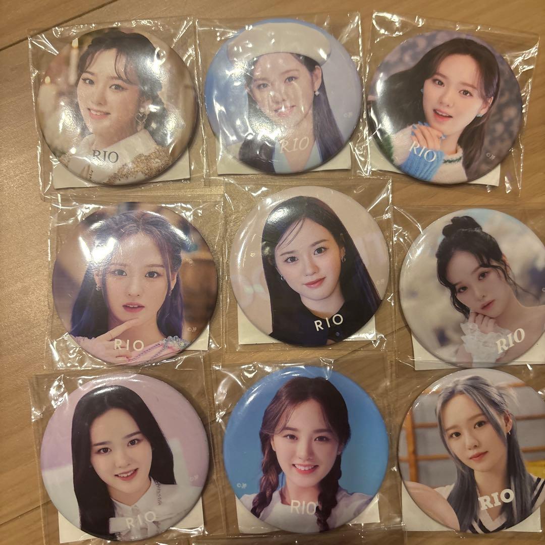 NiziU リオ 缶バッジ まとめ売り