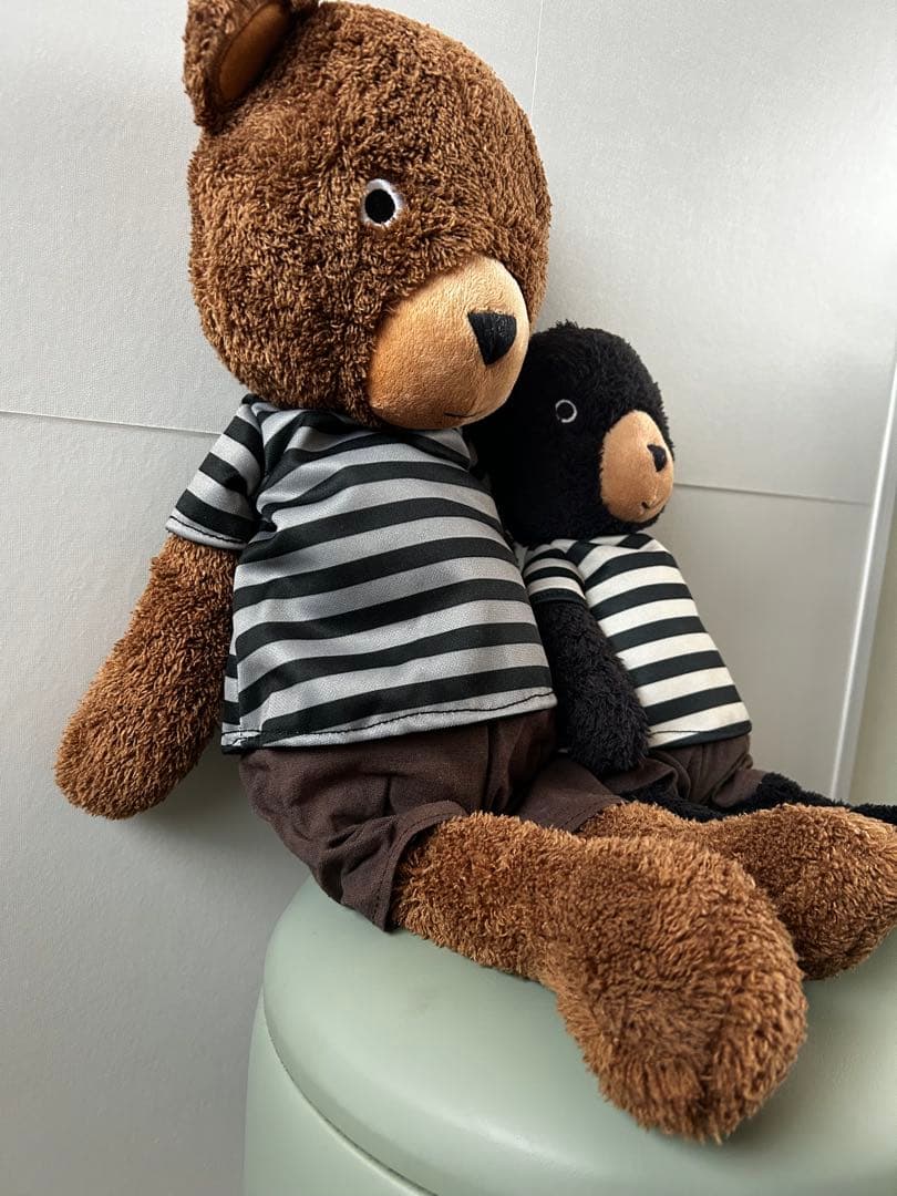 TOZAKI NAOMI 戸崎尚美 くま 2体セット 未使用50cm 35cm