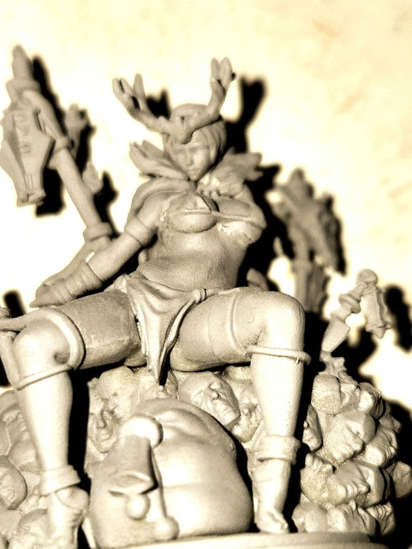 【大型ジオラマモデル！】キングダムデス　大型モデル　死の女王 【正規品】