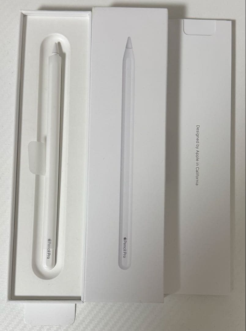 Apple Pencil Pro 箱入り ホワイト