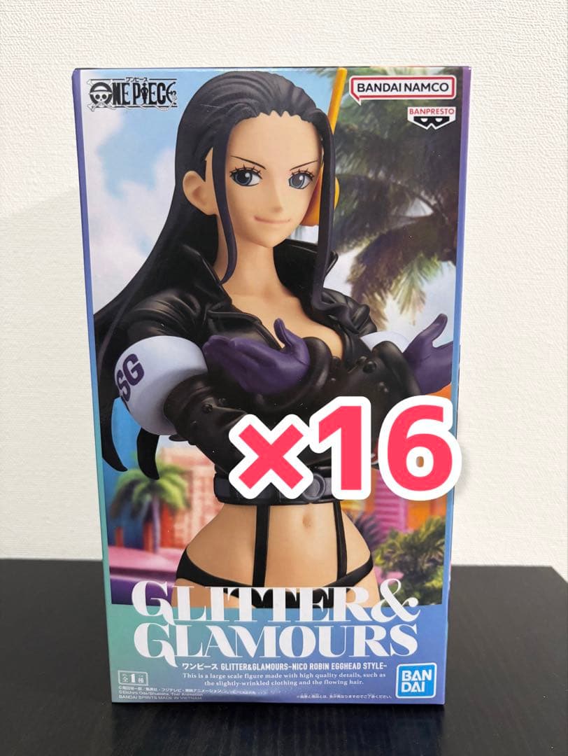 ワンピース　GLITTER&GLAMOURS ニコ　ロビン　16体セット