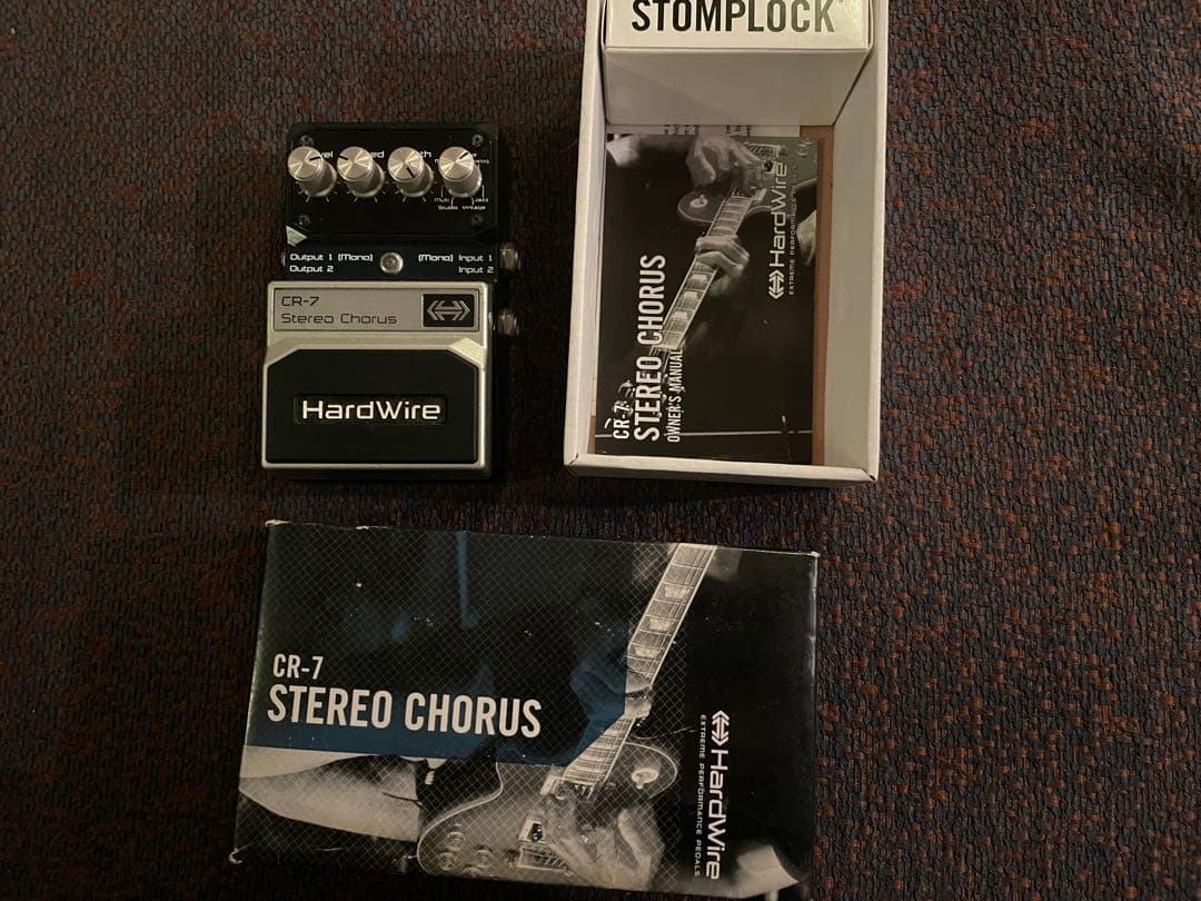 ギター digitech hardwire cr-7 stereo chorus