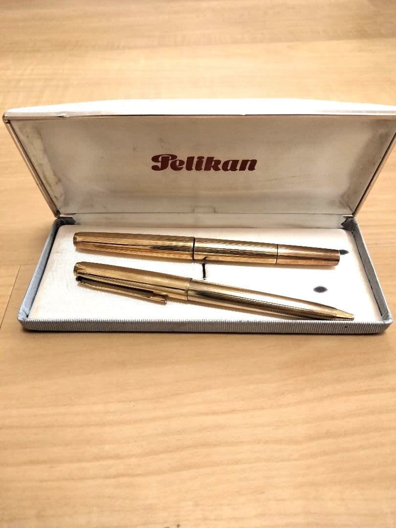 Pelikan 60金ゴールド 万年筆？ 2本セット