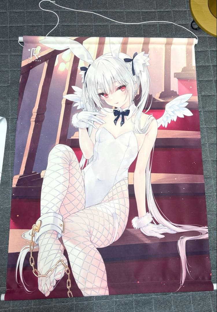 (特殊生地)C99 rurudo イラスト B2タペストリー バニーガール