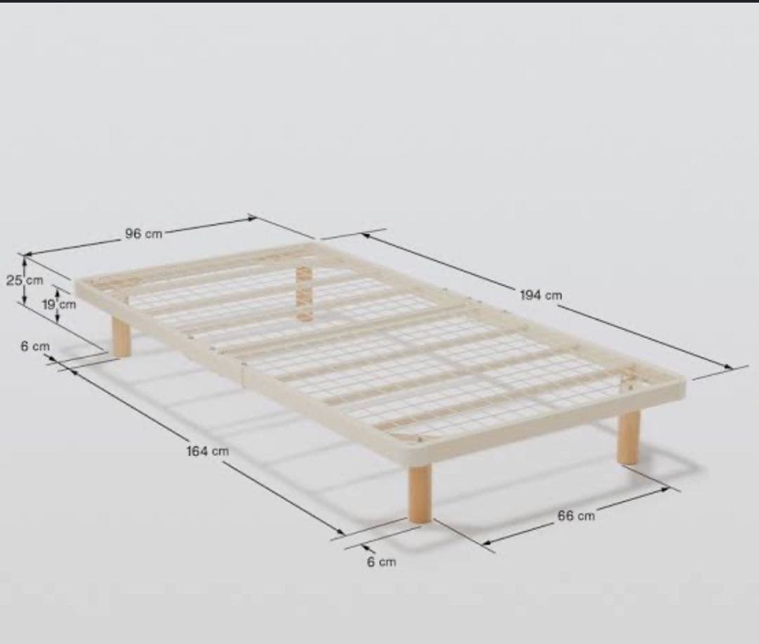 Kさん専用 無印良品 スチールベッドフレーム シングル ベッド