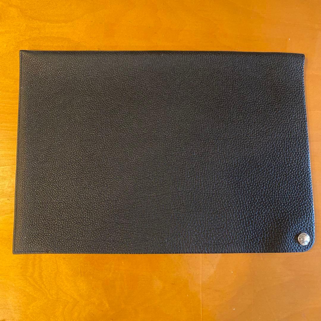 エルメス ドキュメントケース ブラック　トゴ ポートフォリオ　書類ケース