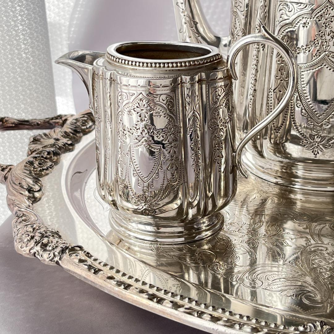 【Joseph Rodgers】 エドワーディアンのティーセット