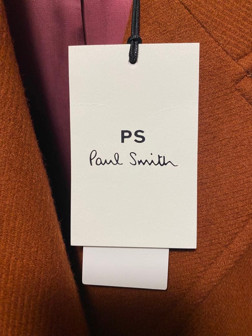 Paul Smith ポールスミス ウールカルゼ ダブルチェスターコート44L