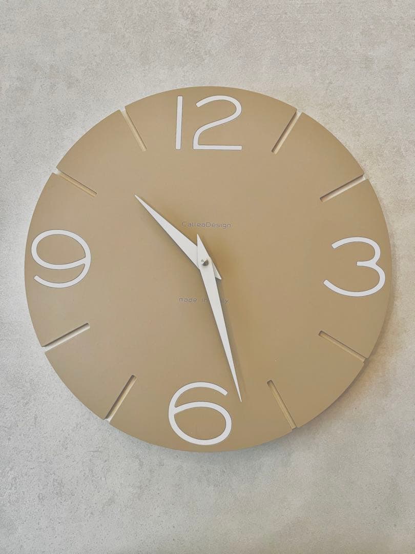 イタリア製　壁掛け時計