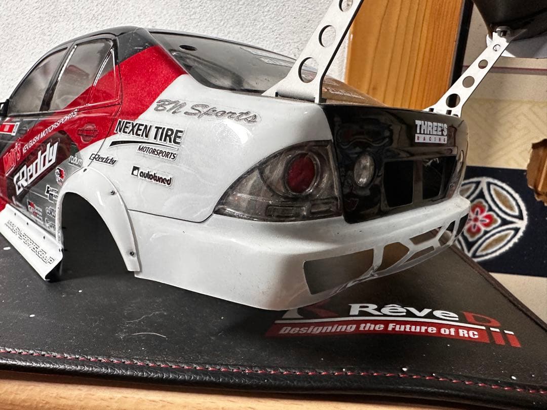 ドリフトカー ボディ 1/10 アルテッツァ　風間オート仕様