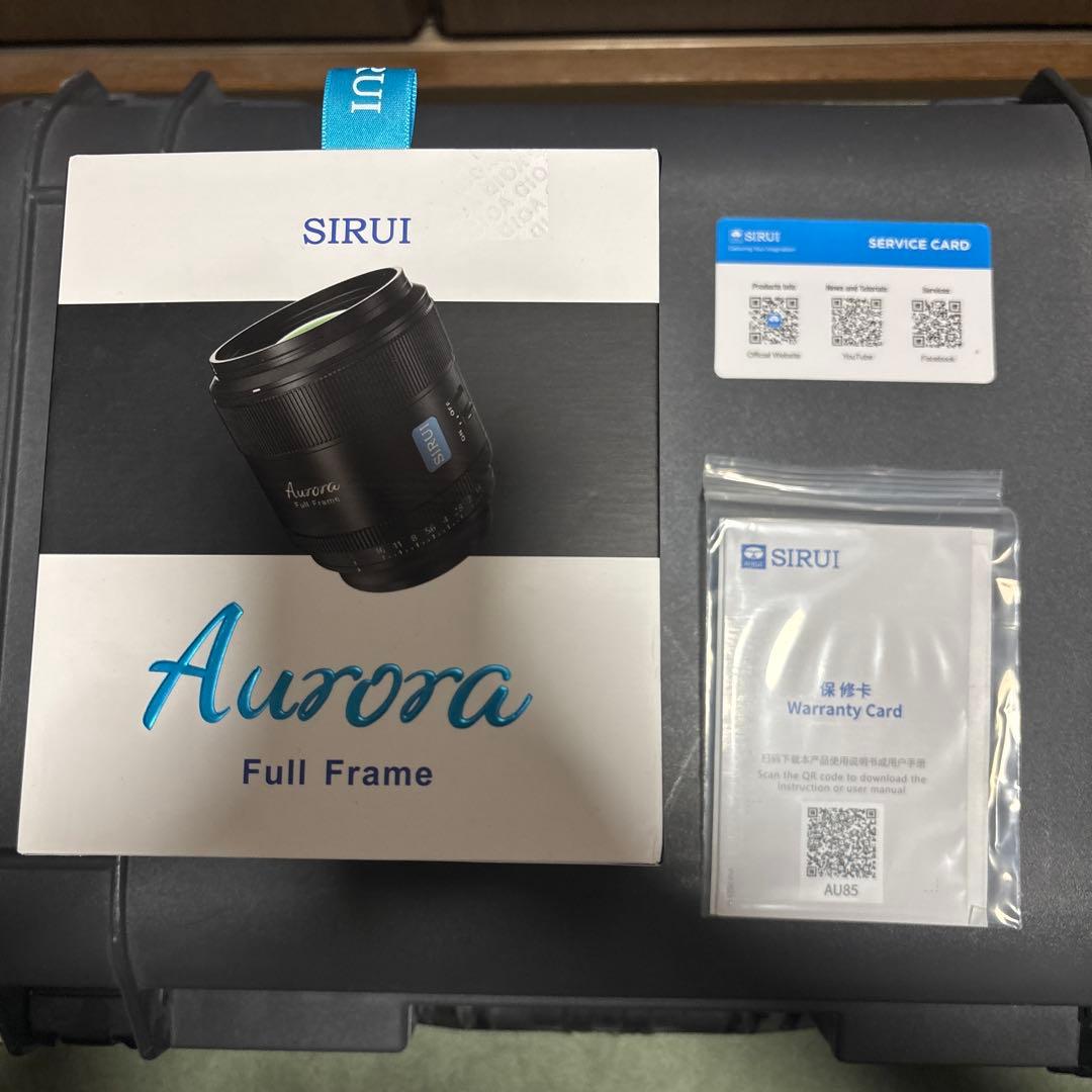 RaraSirui Aurora 85mm F1.4 Sony Eマウント