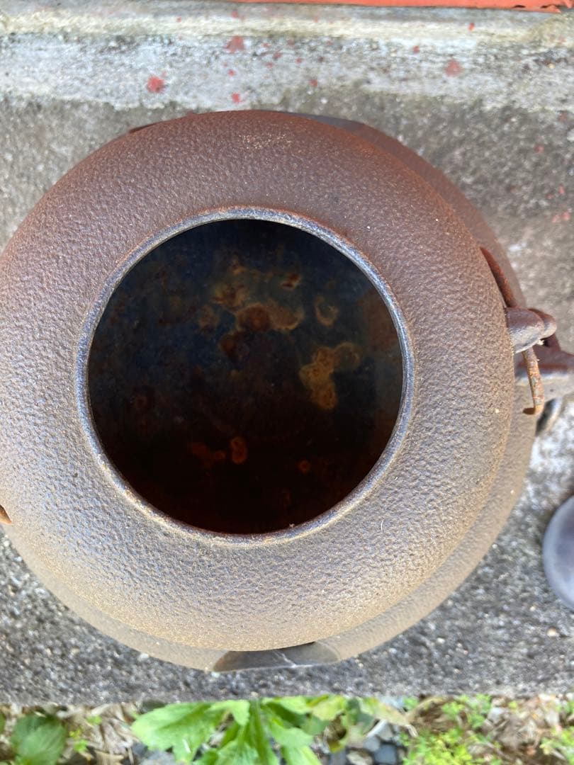 アンティーク　茶釜　レトロ　おしゃれ