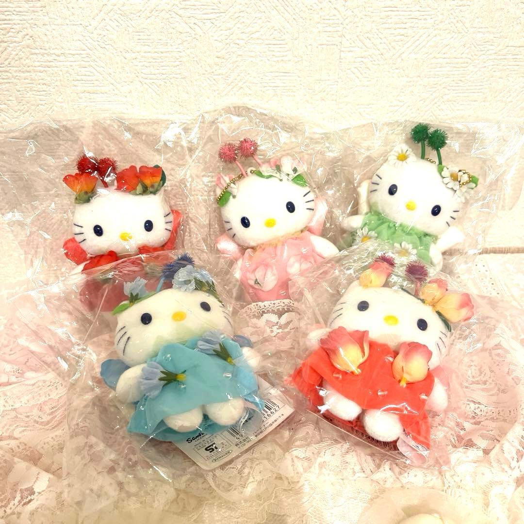 希少‼️花の妖精フラワーフェアリーキティ 5体セット入手困難‼️全タグ付き
