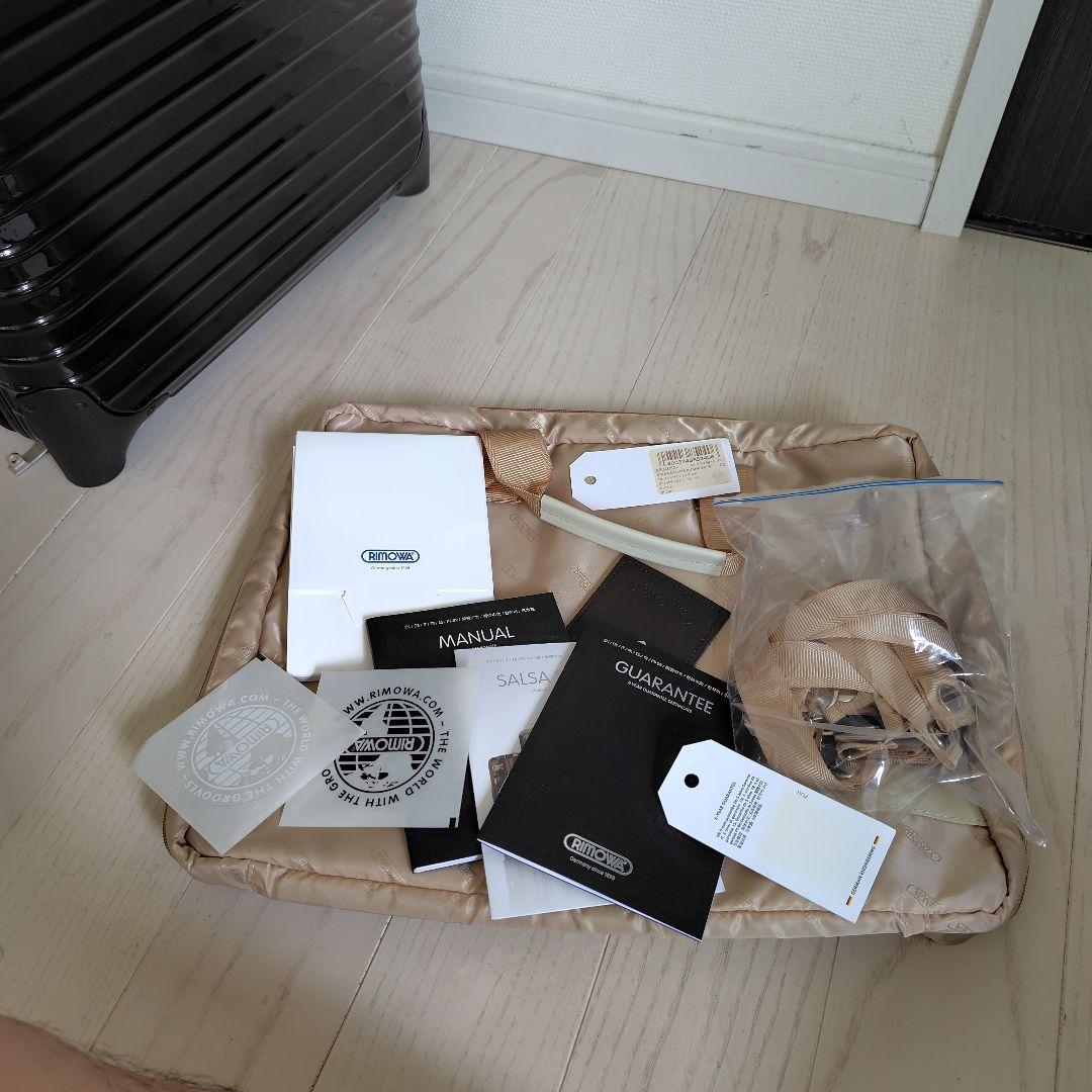 最終値下リモワ　サルサデラックス　新品未使用品　2輪　ブラウン色25リットル