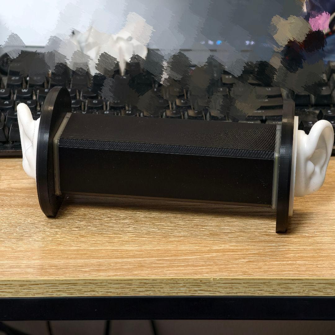 【ASMR】【上位モデル】バイノーラルマイク Bicarus 1 ケーブル付き