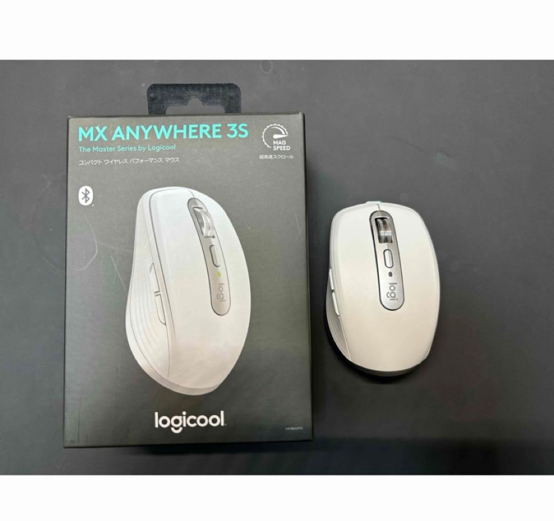 は*る様 ロジクール MX ANYWHERE 3S MX1800PG ペイルグレ