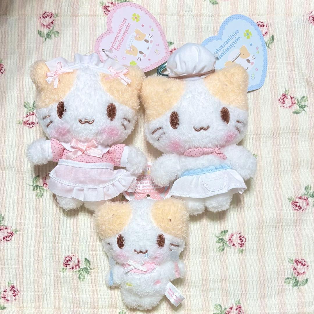 マシュマロみたいなふわふわにゃんこ spinns 3点セット