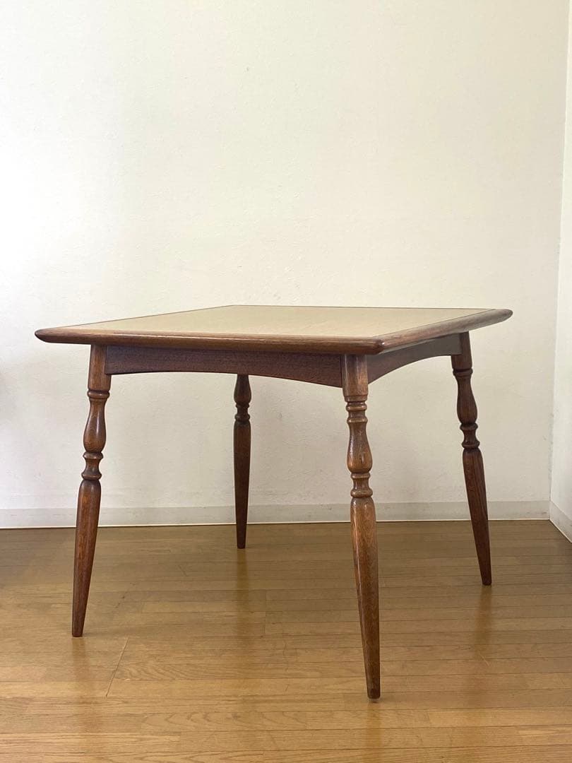 アンティーク レトロ 飛騨産業 キツツキ ダイニング テーブル インテ