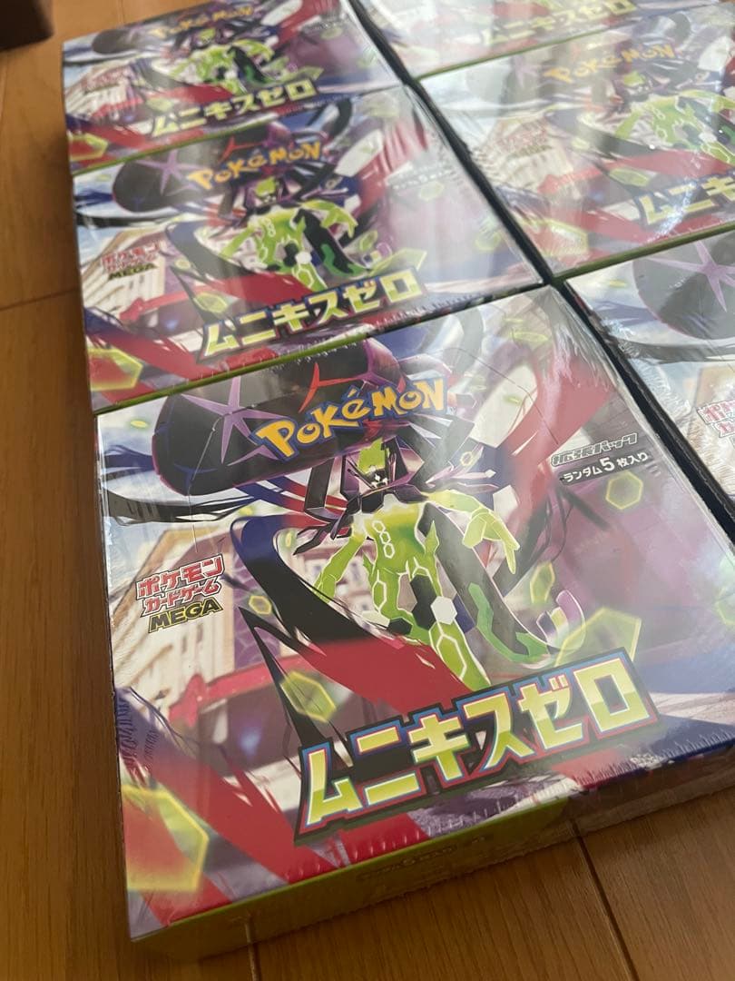【新品♪シュリンク付♪】ポケモンカードMEGA　ムニキスゼロ　6BOX