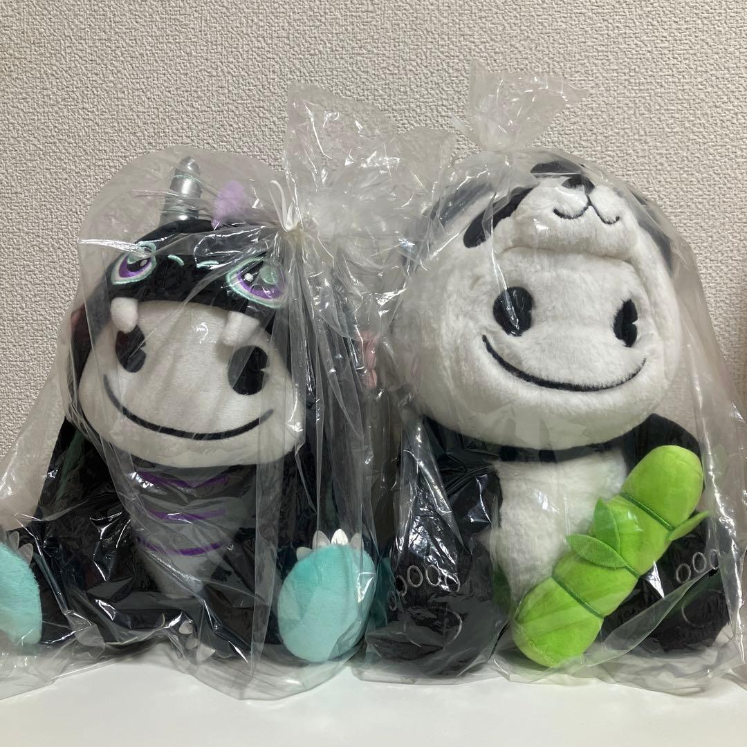 パンダGOちゃん 辰年記念GOちゃん ぬいぐるみセット ビゴライブ BIGO