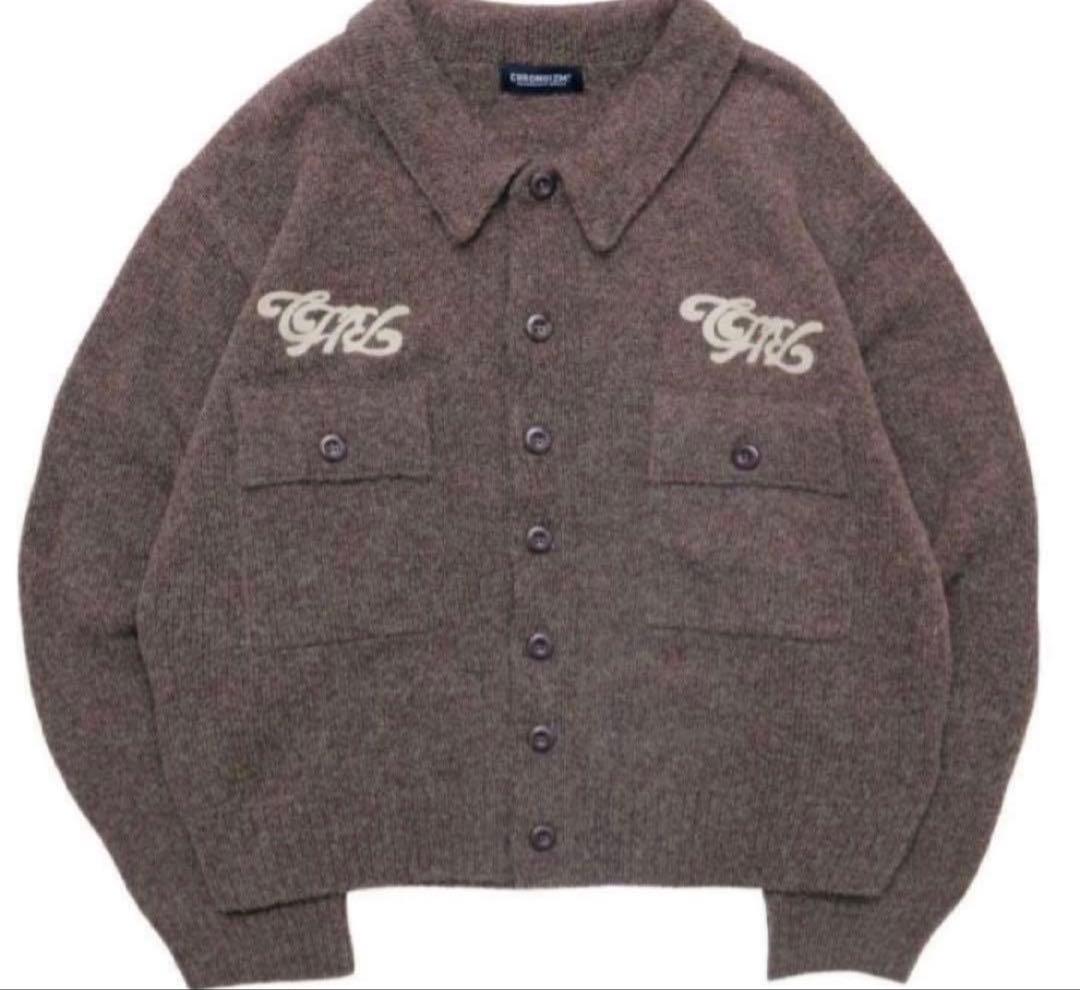 本日限定価格【新品未使用】CHRONOIZMKNITJACKET 《BROWN》
