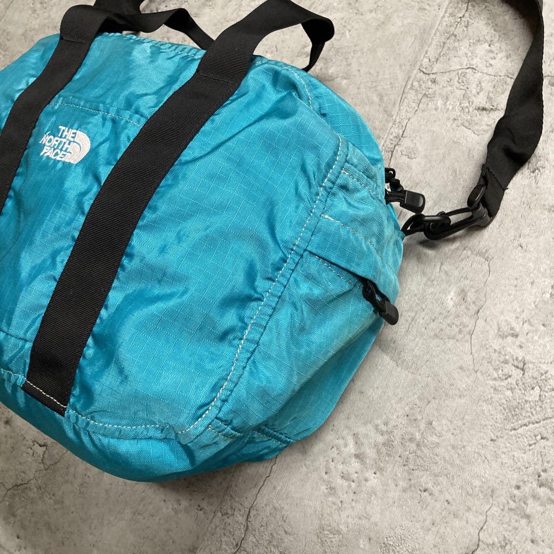 THE NORTH FACE 2way ボストンバッグ ブルー　ショルダーバッグ