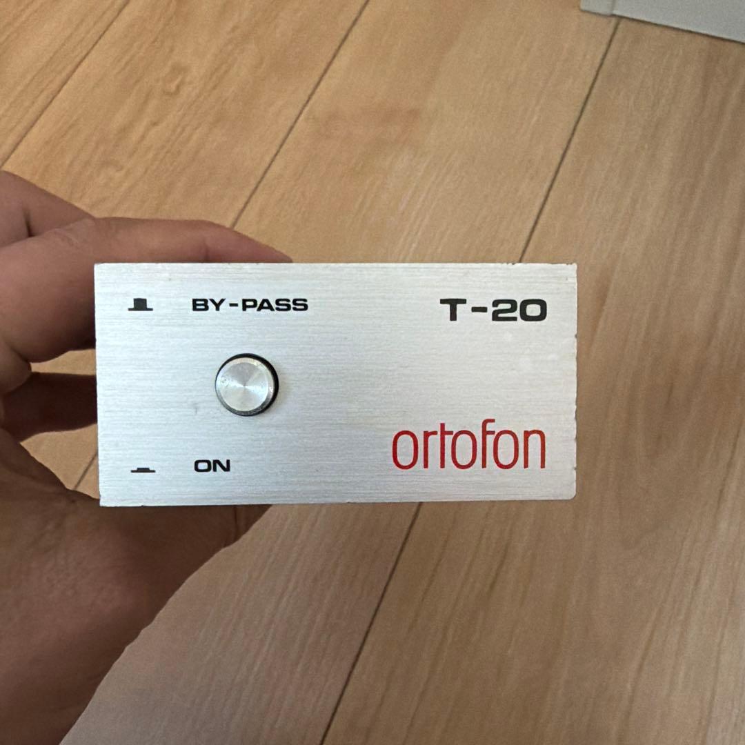 ortofon T-20 バイパス機能付きオーディオ機器