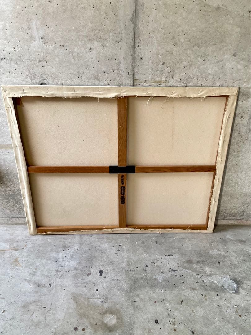 直接引取り限定6980円　91cm 117cm油絵　特大作品