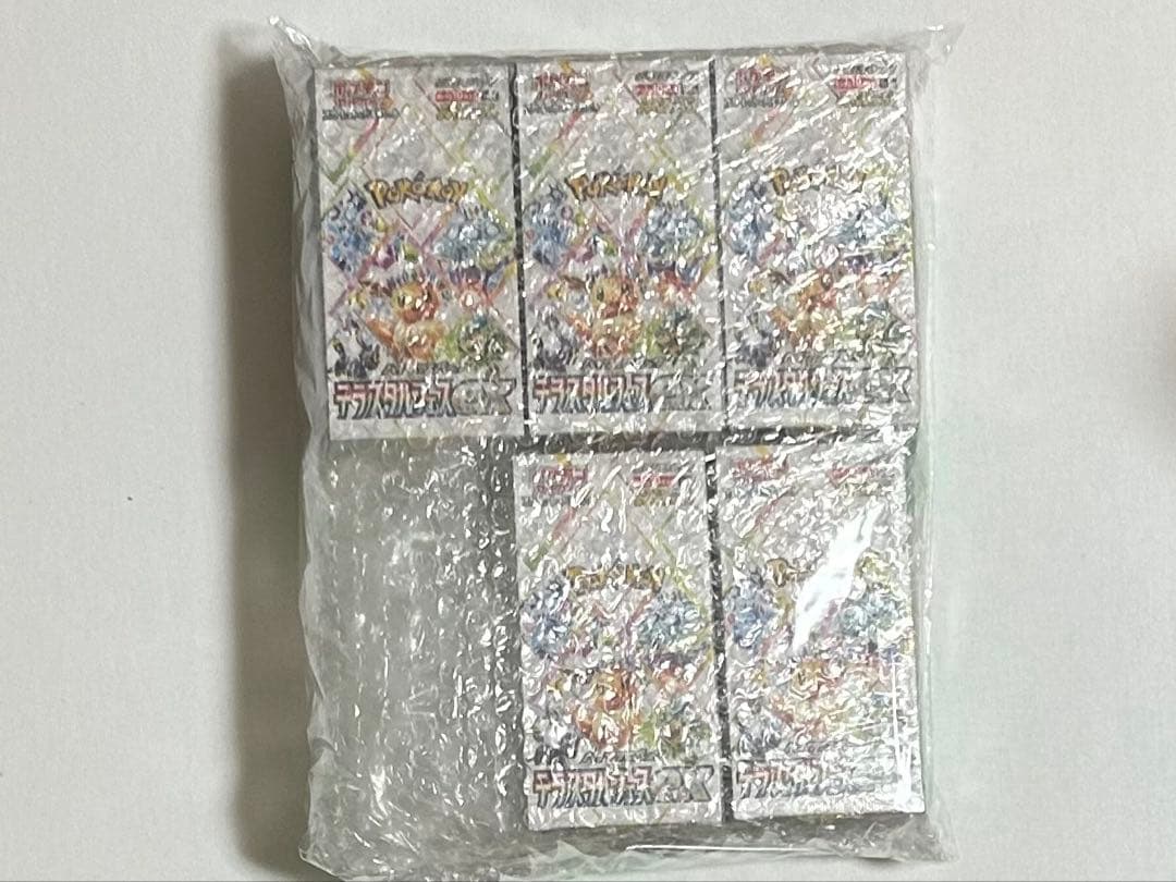 開封時再シュリ テラスタルフェスex シュリンク付き5 BOX