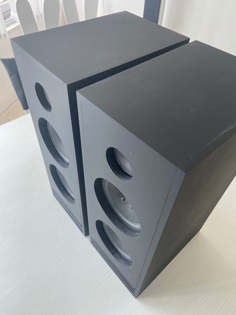 自作フルレンジ2発バックロードホーンスピーカー