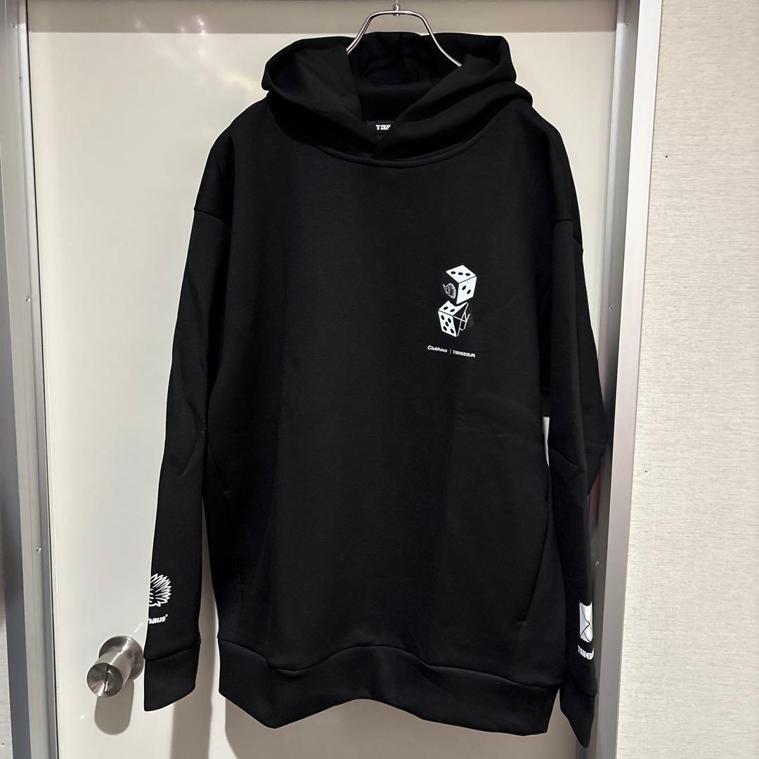 Clubhaus × TANGRAM コラボ パーカー 黒 XL