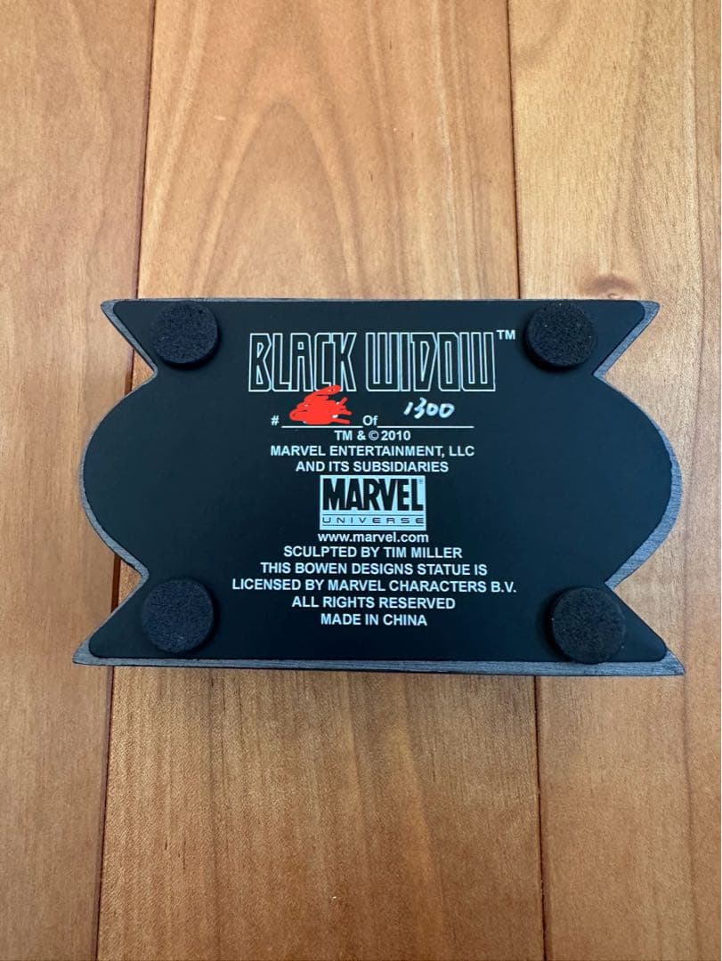 【希少・限定】　MARVEL　マーベル　ボウエン　ブラック・ウィドウ　スタチュー