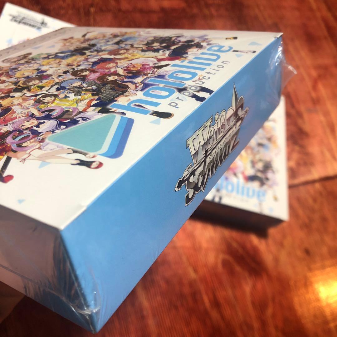 【初版】未開封　ホロライブプロダクション ヴァイスシュヴァルツ 3パック