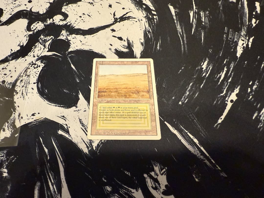 Savannah　１枚　英語　MTG