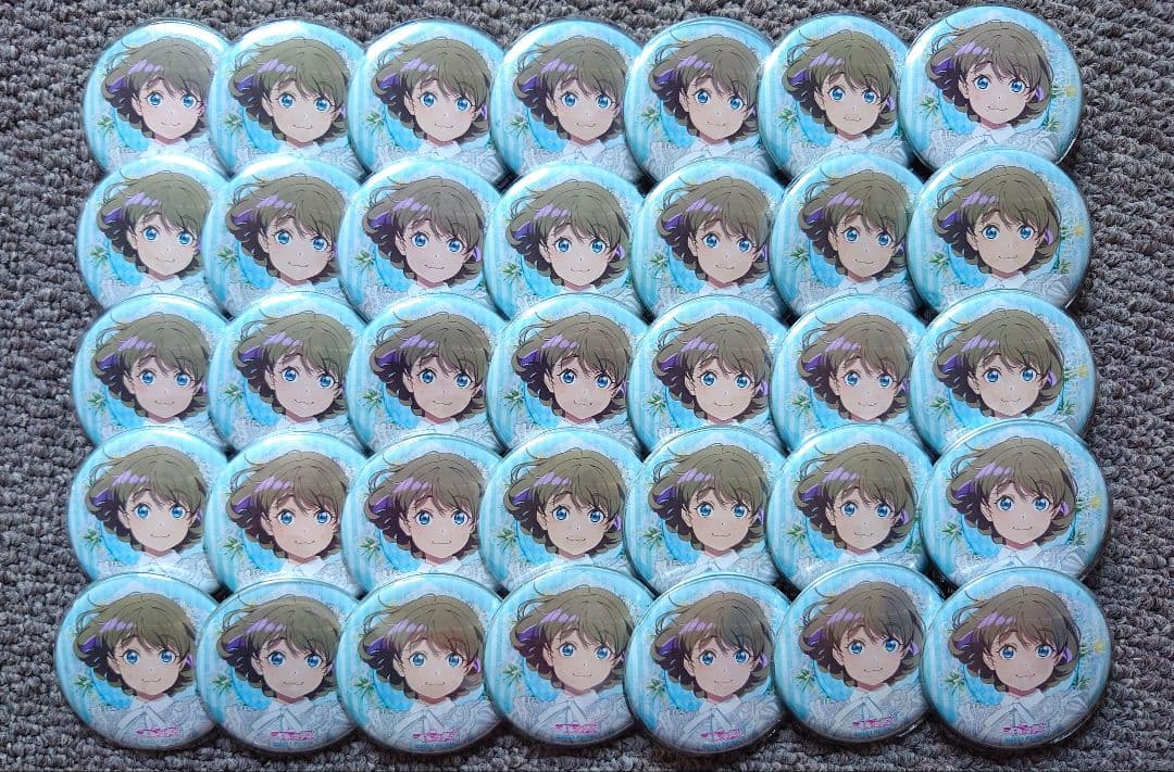 ラブライブ!スーパースター!! 唐可可 バースデー 缶バッジ A4痛バ(35個)