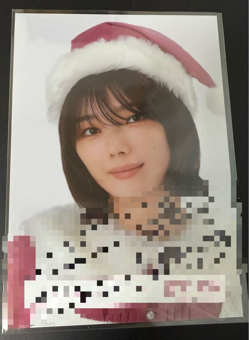 櫻坂46 藤吉夏鈴 直筆生写真 サンタ衣装 2024 ヨリ