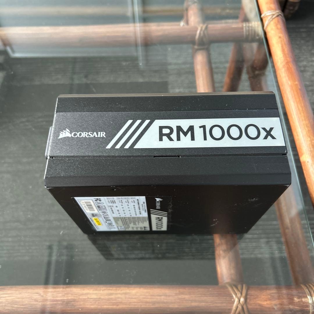 Corsair RM1000x 80PLUS 1000W静音電源ユニット