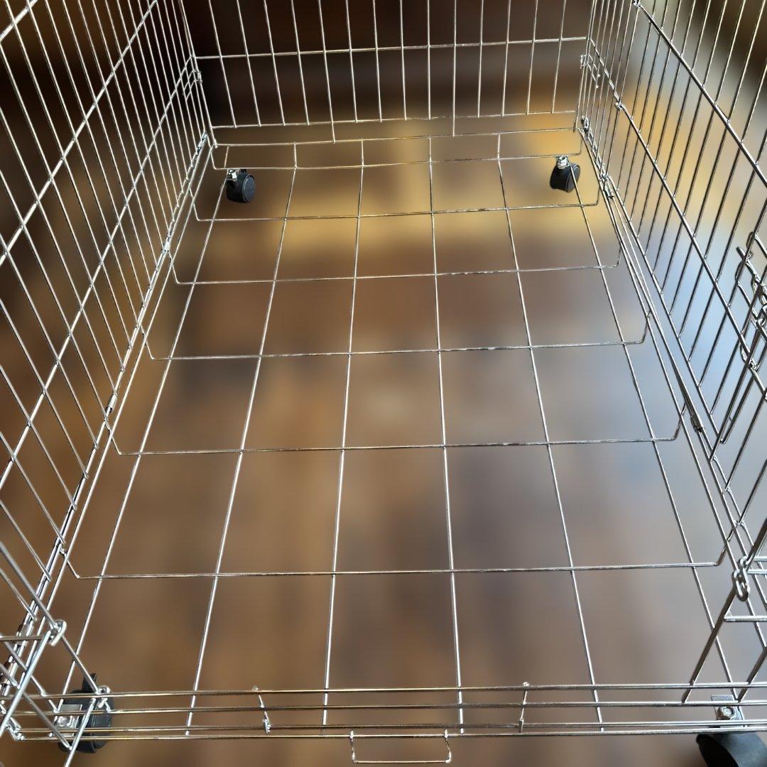 【SIMPLY+】 ステンレス製大型ペットケージ