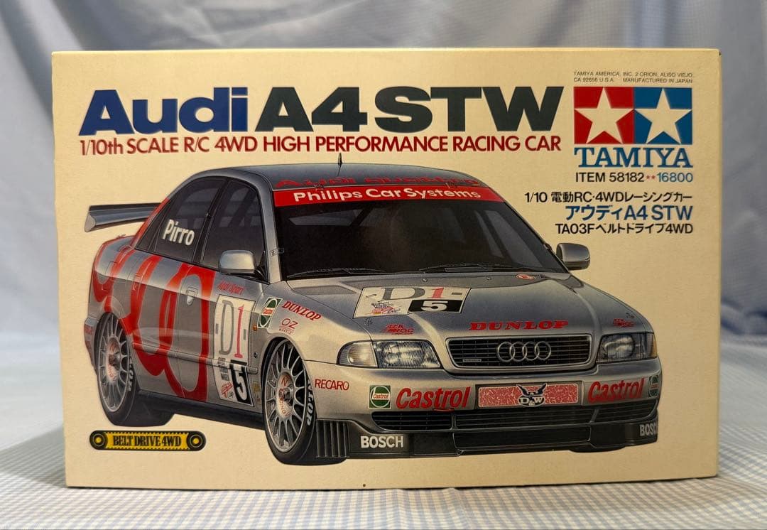 タミヤ★Audi／アウディA4 STW TAO3Fベルトドライブ4WD