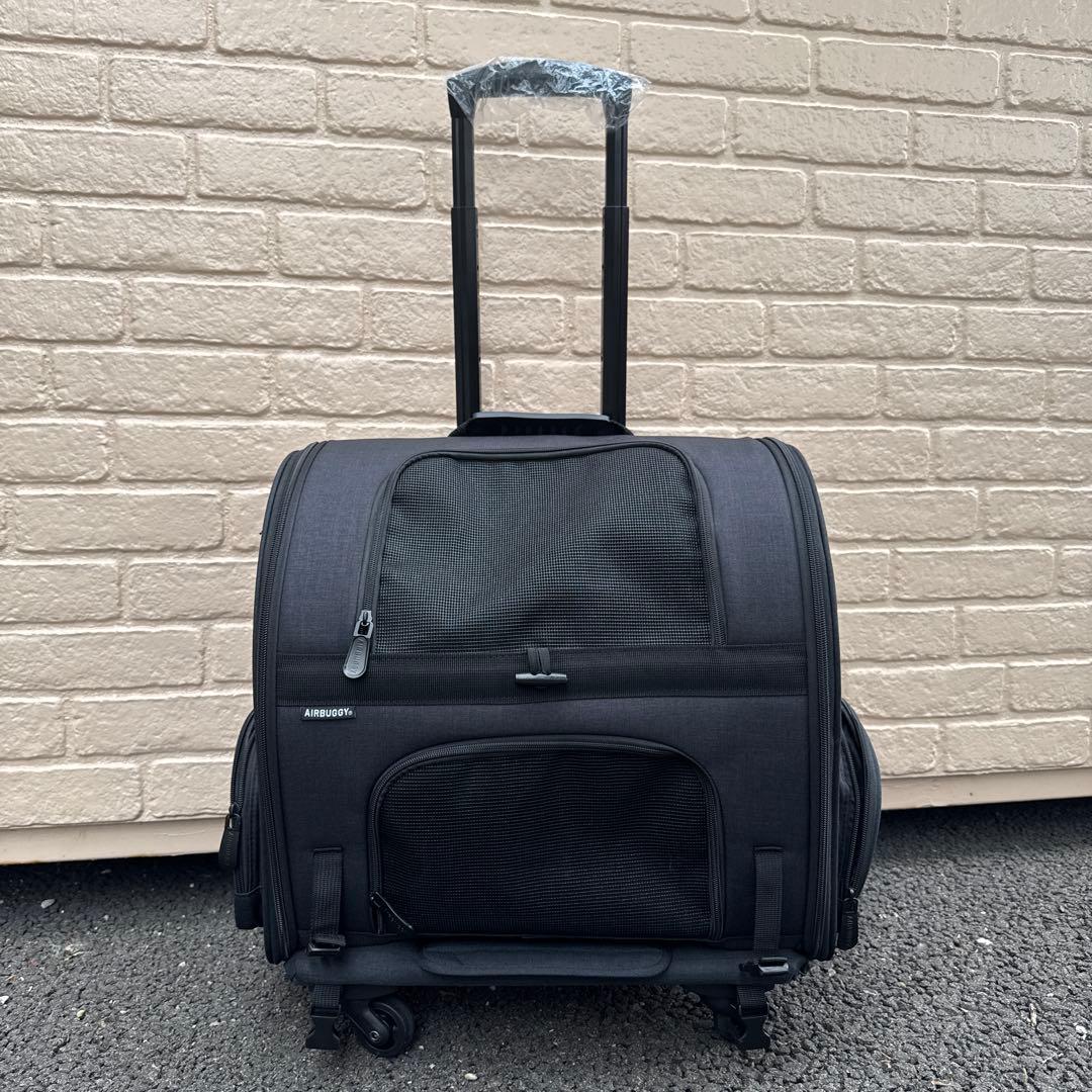 AIRBUGGY製　ブラック 中〜小型犬用 ペットキャリー