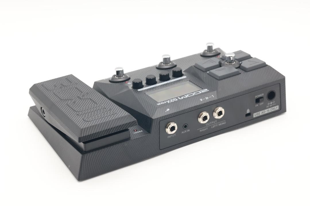 【4048】ZOOM G2X FOUR ギターマルチエフェクター ペダル付き