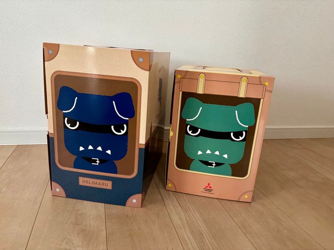 デリ丸　DELIMARU 三菱　ぬいぐるみ デニムブルーのみ　新品未使用