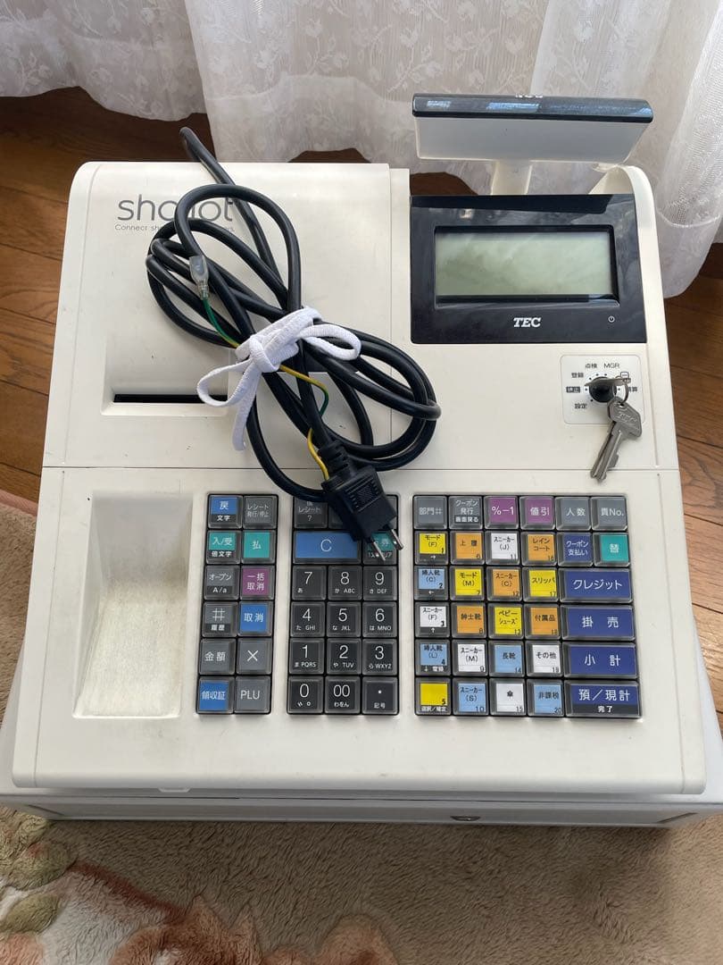 東芝テック　レジスタ　初期設定済み