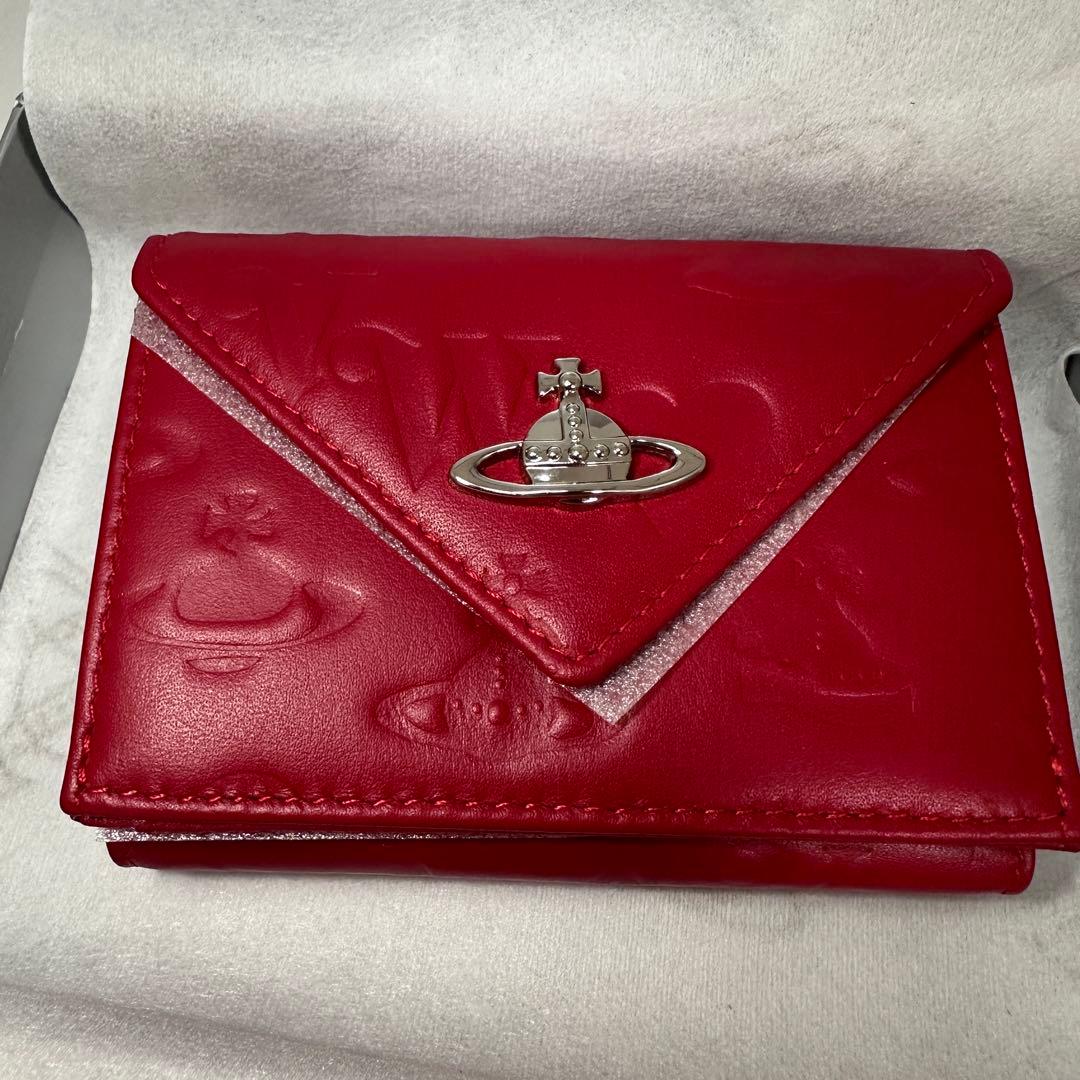 【新品！希少】ヴィヴィアンウエストウッド 三つ折り財布