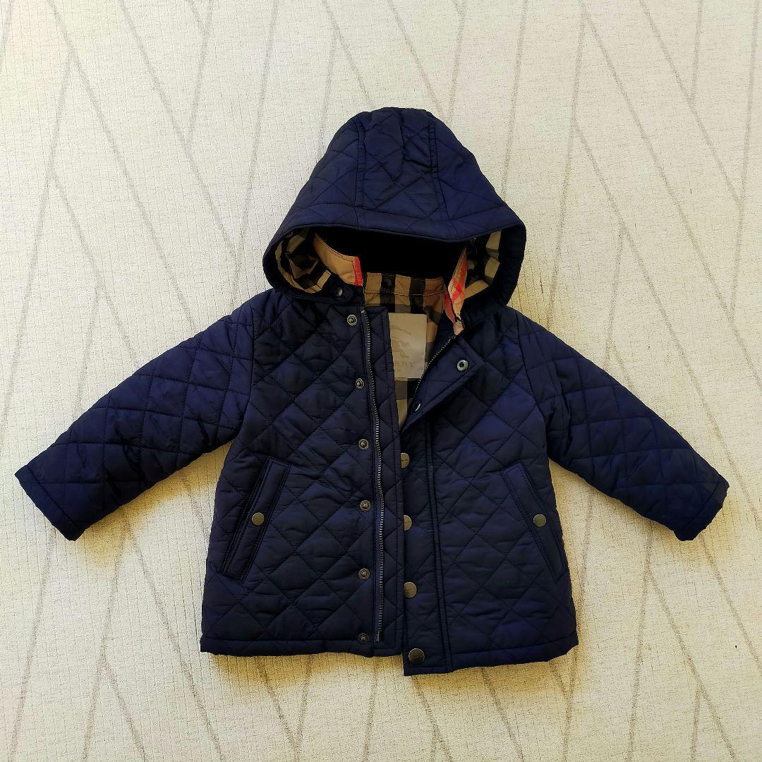 大幅値下げ!!バーバリー キルティングジャケット 12M80サイズ