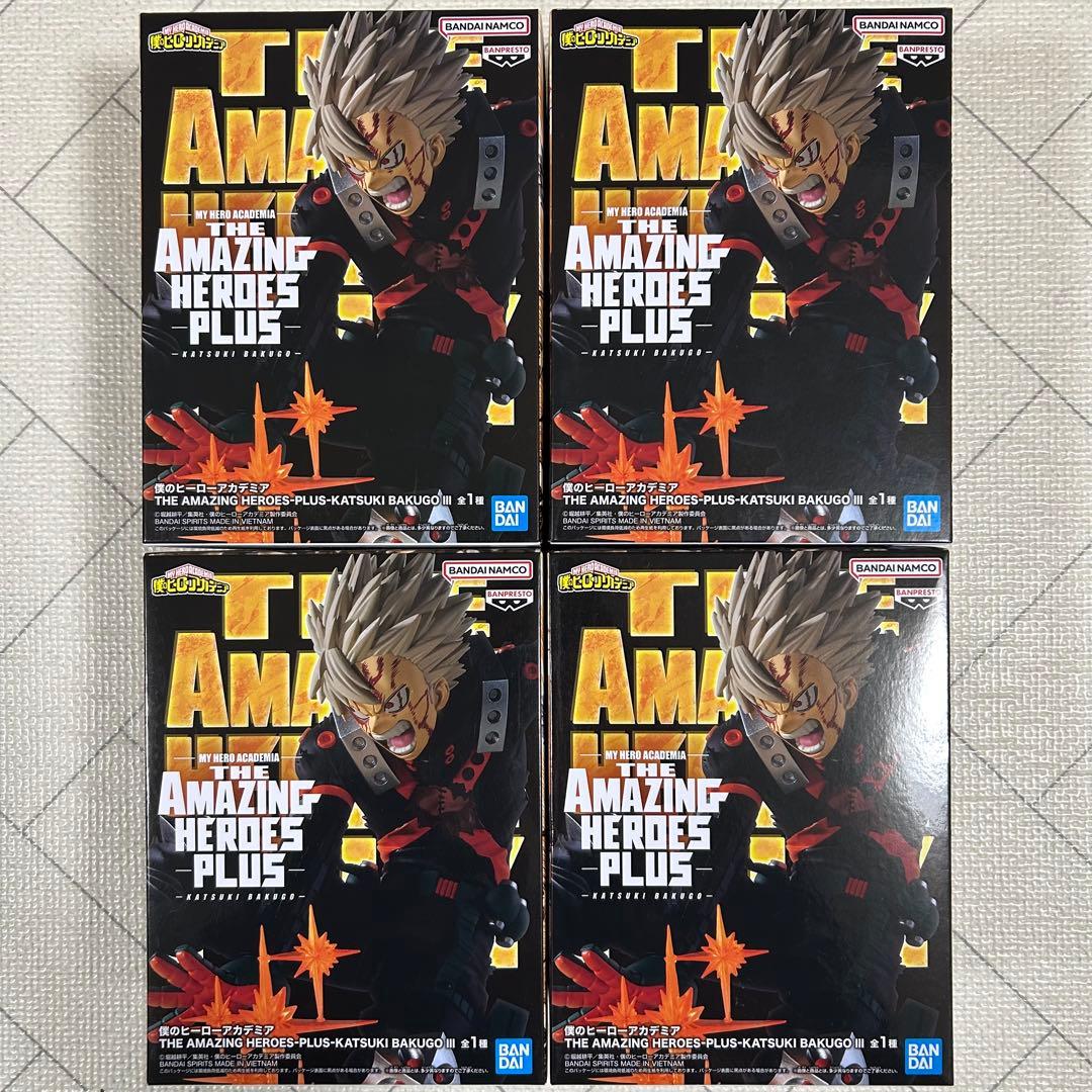爆豪 勝己 Ⅲ 僕のヒーローアカデミア AMAZING HEROESフィギュア