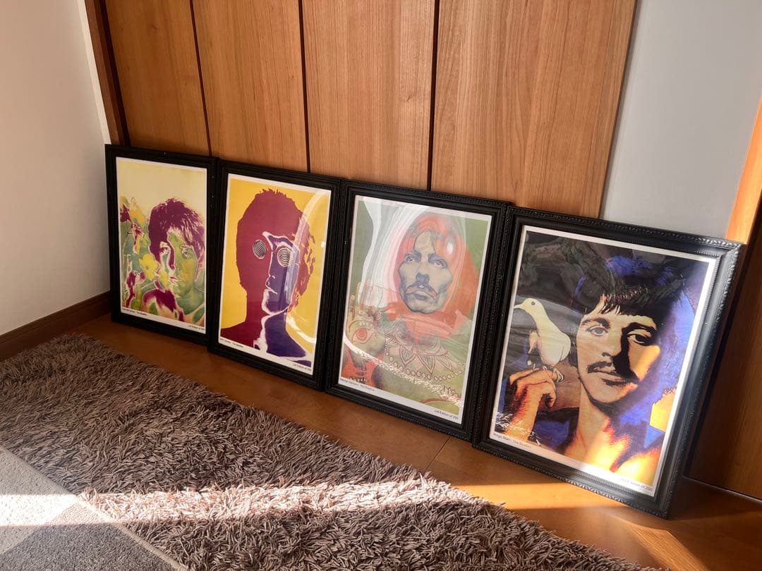 ジョン・レノン The Beatles 限定ポスター